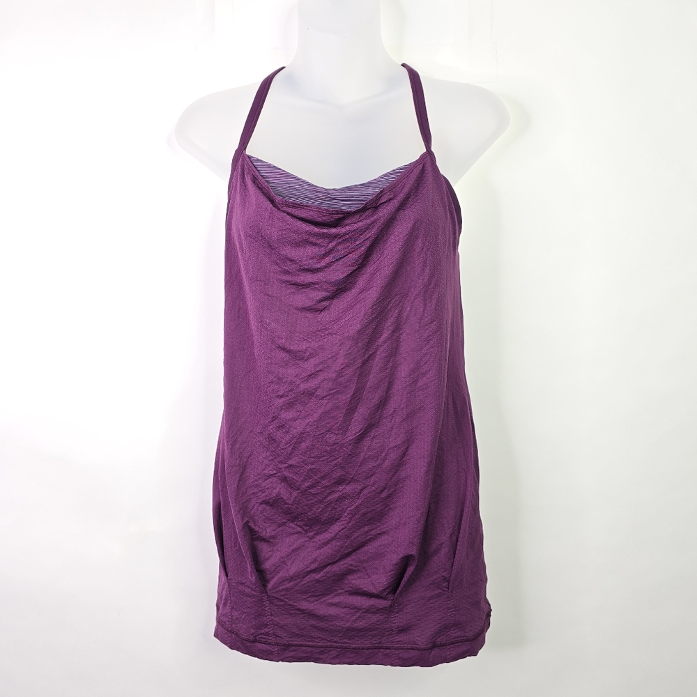 Lululemon Purple C.Y.B Tank With Built-in Bra - Picture 2 of 11
